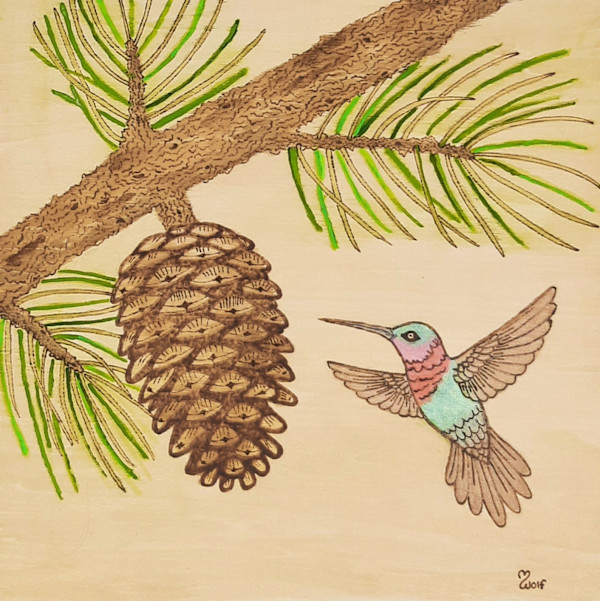 Hummingbird In Motion by Mara Wolf, Image 1.