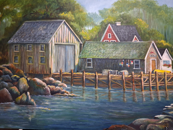 Cape Porpoise . Maine by Teresita  Hightower, Image 1.
