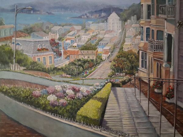 Lombard Street- SanFrancisco by Teresita  Hightower, Image 1.