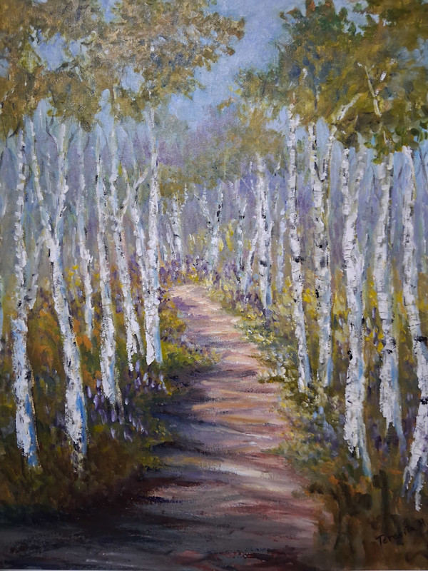 Birch Forest by Teresita  Hightower, Image 1.