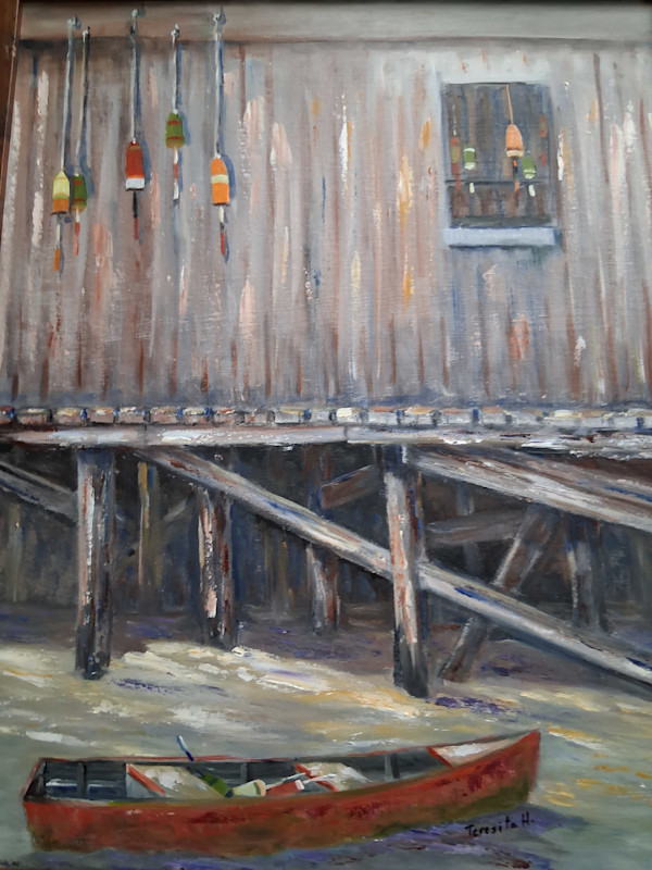 The Red Boat by Teresita  Hightower, Image 1.
