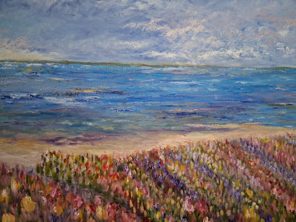 Tulips by the Sea by Teresita  Hightower, Image 1.