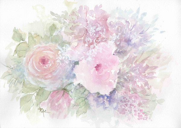 Among Gentle Petals by Rosangela Castro