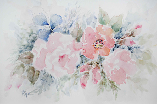 Pastel Harmony by Rosangela Castro