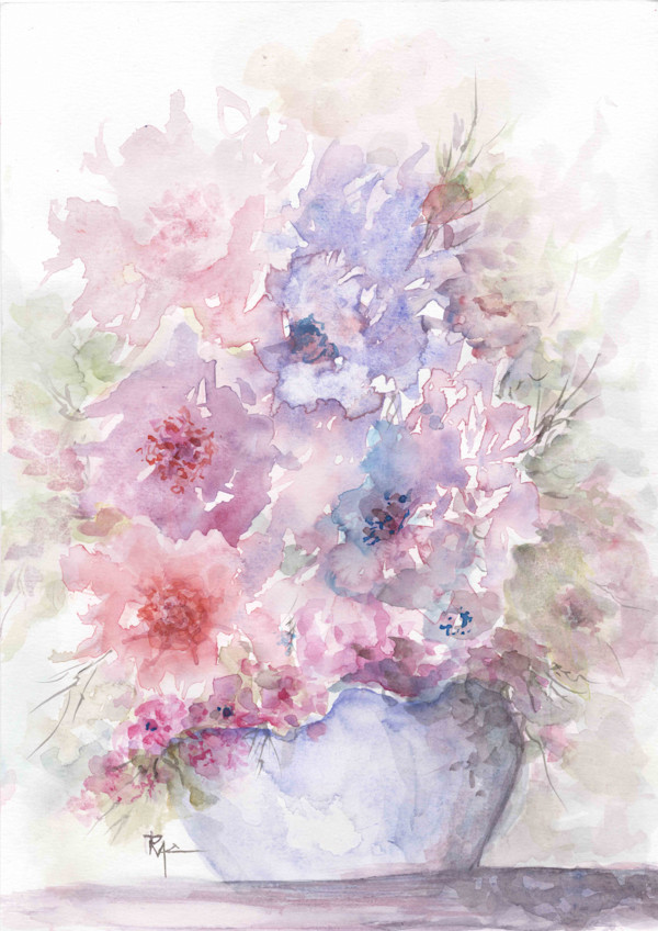 Hydrangea Dream by Rosangela Castro