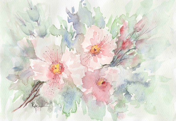 Blooming Light by Rosangela Castro
