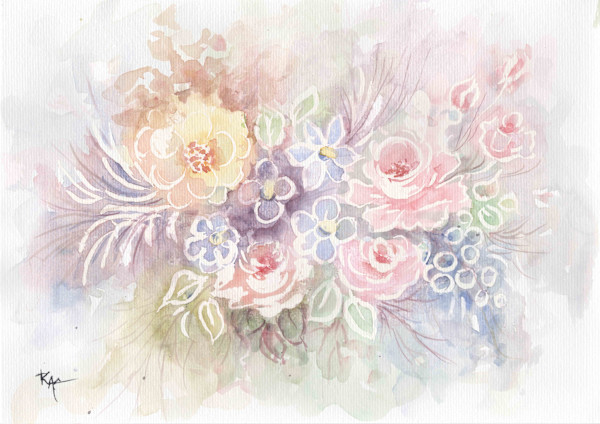 Blossom Tapestry by Rosangela Castro, Image 1.