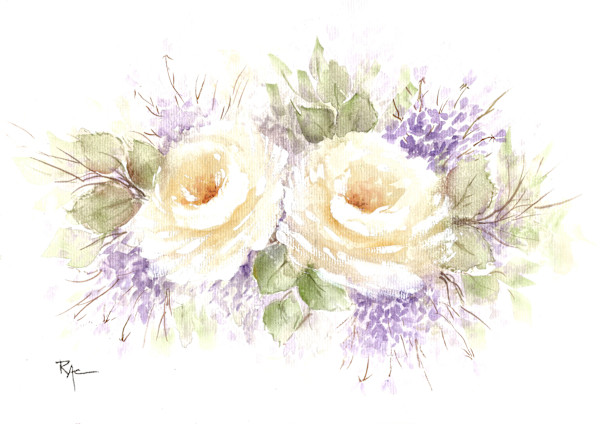 Lavender and Cream by Rosangela Castro, Image 1.