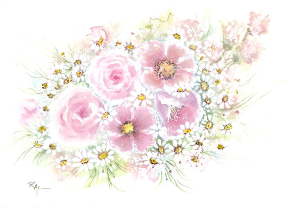 Sweet Meadow Bouquet by Rosangela Castro
