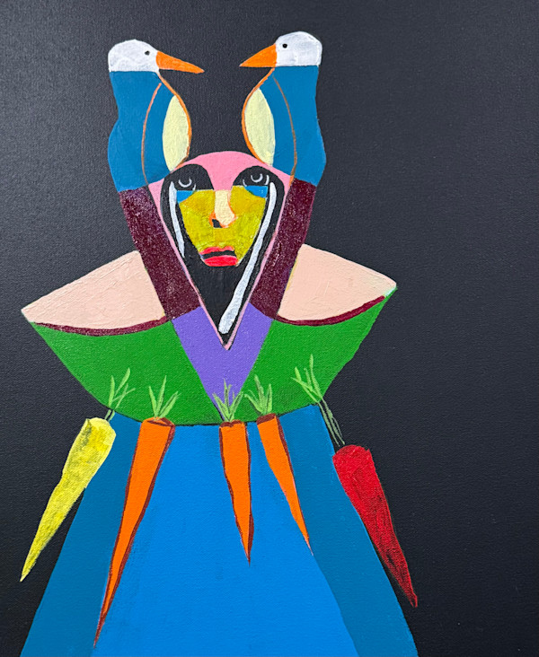 Queen of Carrots by Tate Harmer, Image 1.