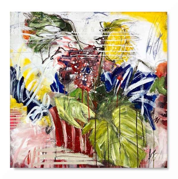 Deconstructive Flowers 1 by Jutta Rika Bressem