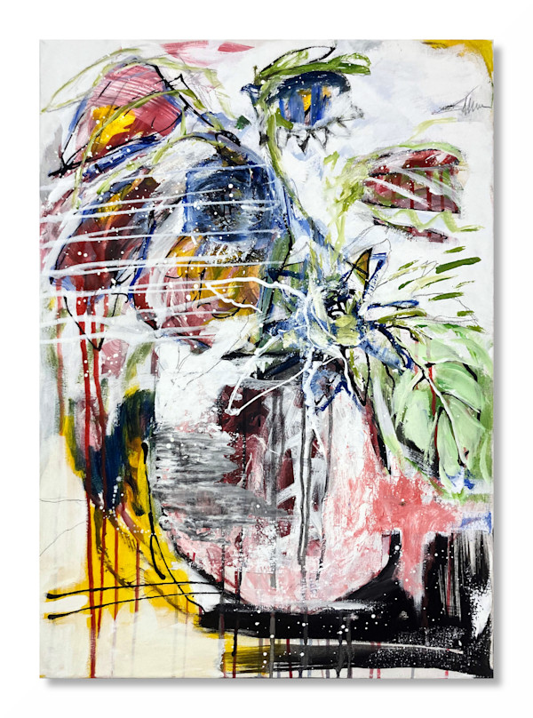 Deconstructive Flowers 18 by Jutta Rika Bressem
