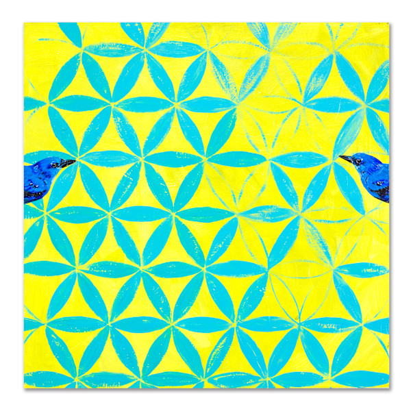 Untitled (Bird Heads) by Michael Golden, Image 1.
