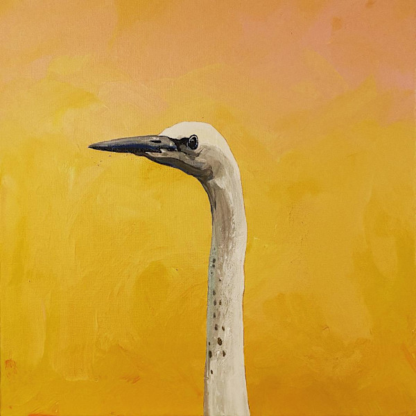 Untitled, Egret by Michael Golden, Image 1.
