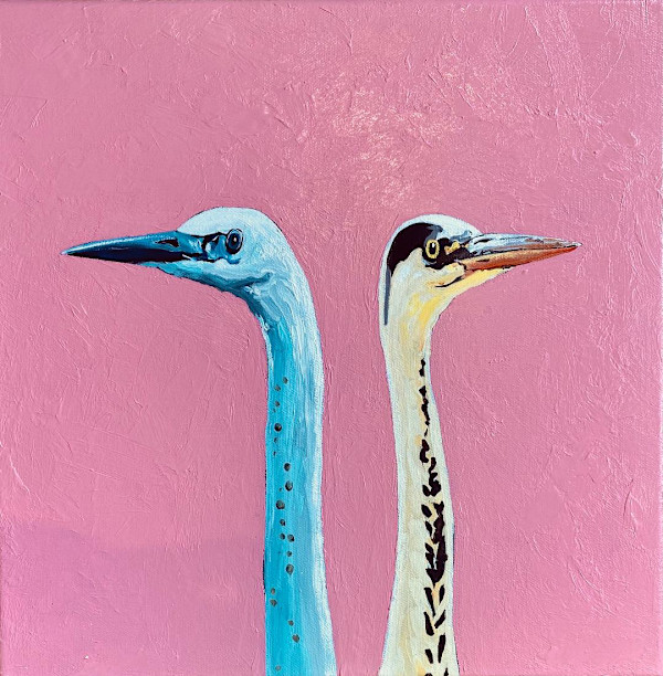 Untitled, Egrets by Michael Golden, Image 5.