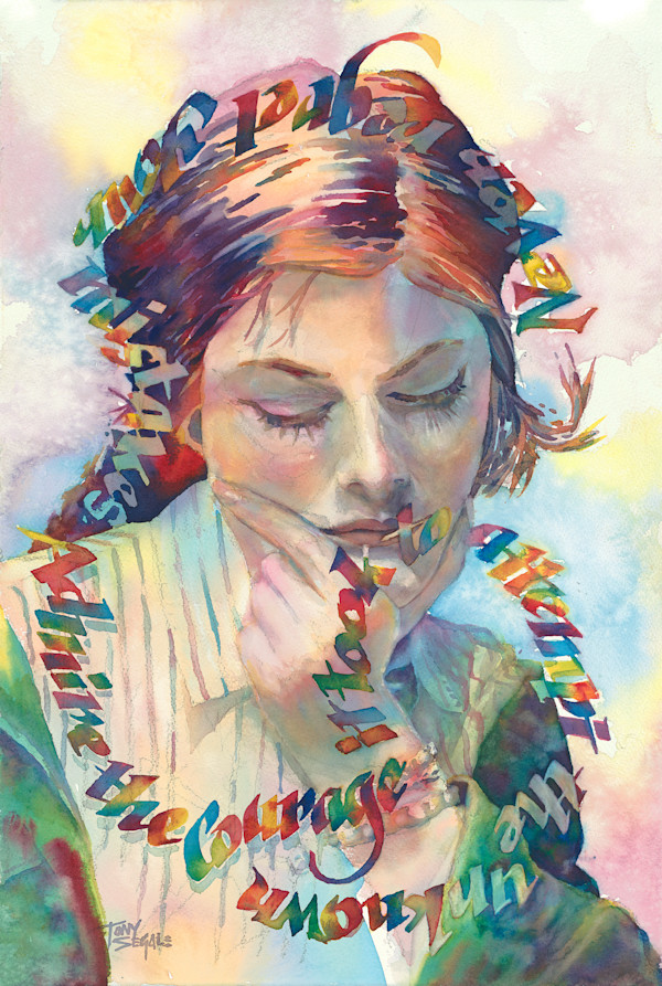 Written Whispers by Tony Segale, Image 1.