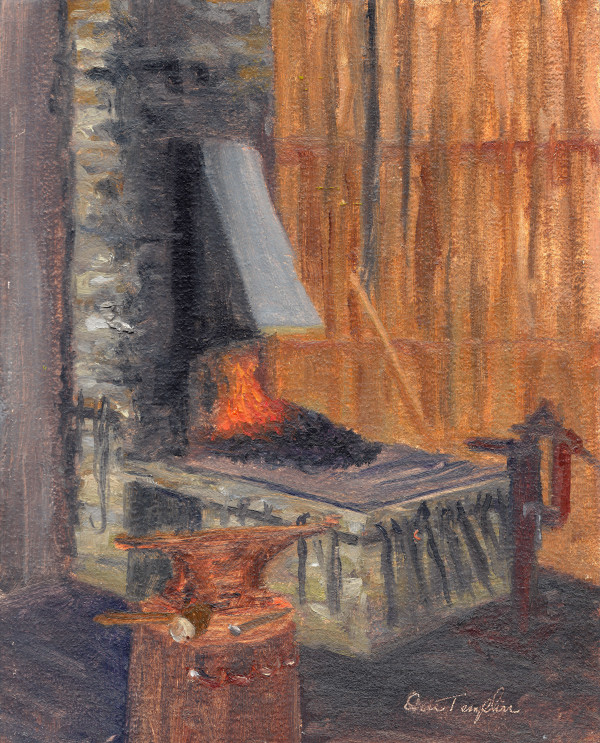 Blacksmith's Forge by Ocie Templin