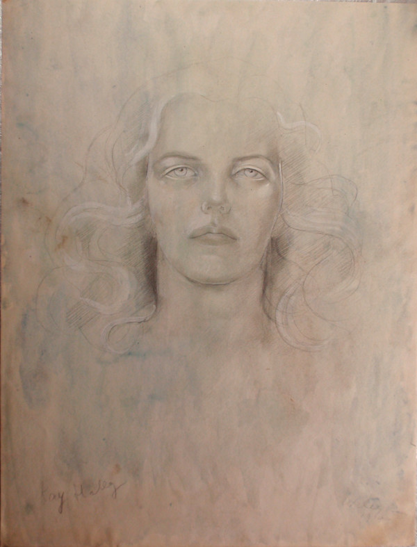 Kay Halle (1904-1997), 1943 by Irena Baruch Wiley, Image 1.
