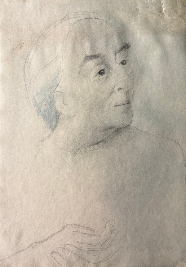 Edith Hamilton (1868-1963), 1959 by Irena Baruch Wiley, Image 1.
