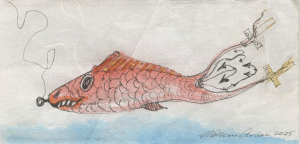 Mackerel Snapper Trapper Lure by William B. Adair