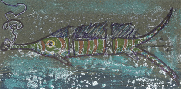 Oh My Marlin Lure by William B. Adair