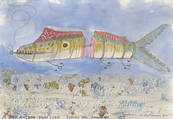 Back-A-Croo-Duh Lure by William B. Adair, Image 1.