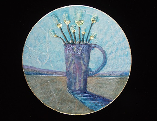 Brush Cup in Desert by William B. Adair, Image 1.