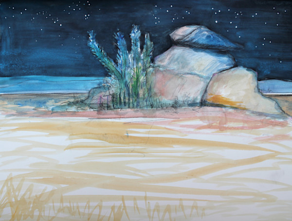 Desert Night Doors by William B. Adair, Image 1.