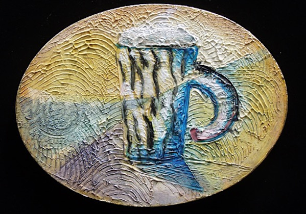 Sleeping Zebra Cup by William B. Adair, Image 1.