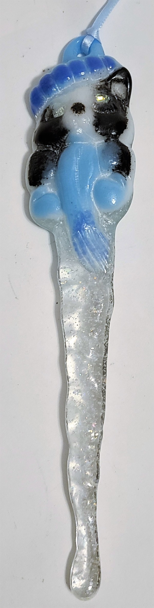 Cat Icicle Ornament by Kathy Kollenburn