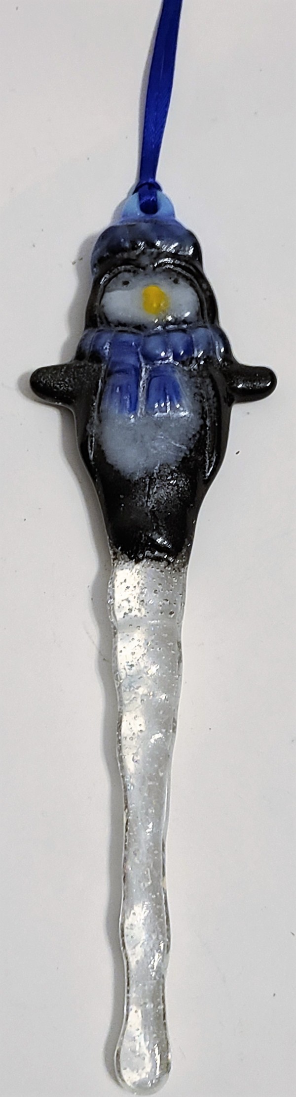 Penguin Icicle Ornament by Kathy Kollenburn