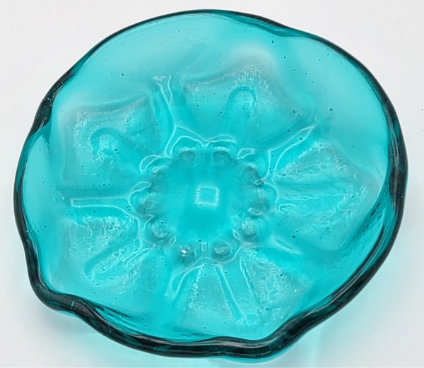 Trinket Floral Bowl-Turquoise