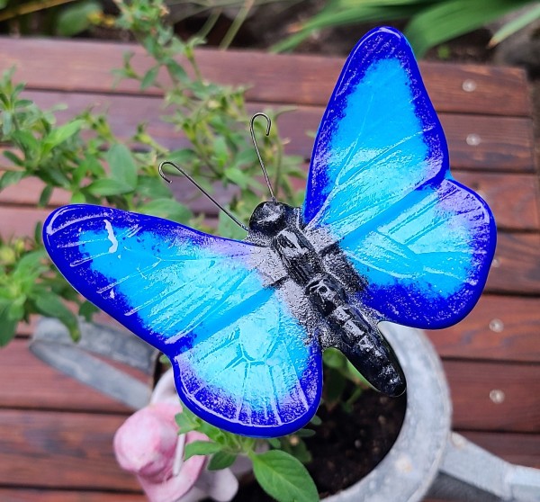 Plant Pick-Blue Butterfly, Large