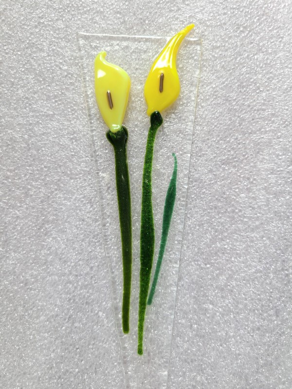 Plant Stake-Yellow Callas