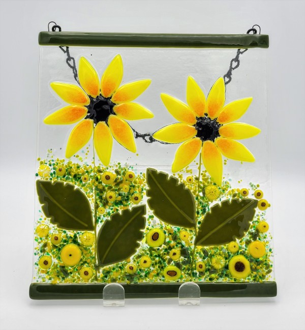 Garden Hanger-Sunflower Field by Kathy Kollenburn