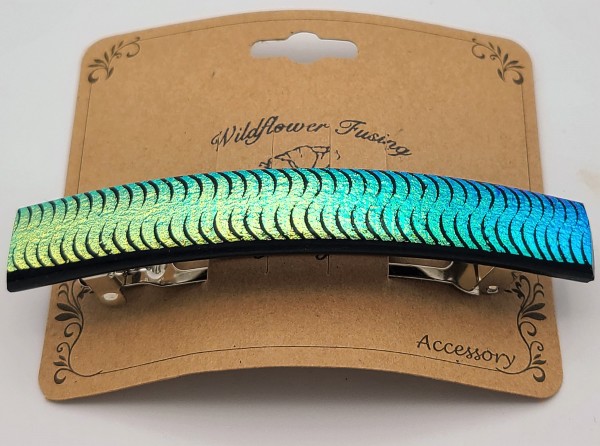 Barrette-Gold to Aqua Dichroic with Waves