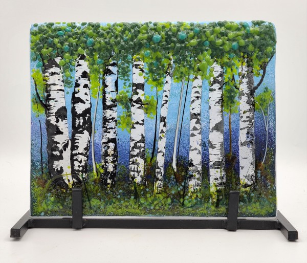 "Spring in the Forest" with Stand by Kathy Kollenburn