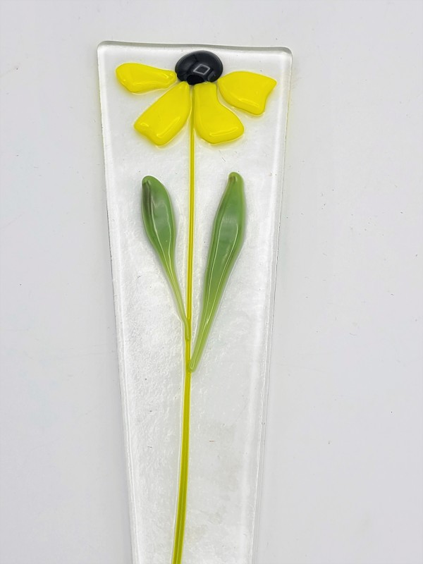 Plant Stake-Yellow Daisy by Kathy Kollenburn