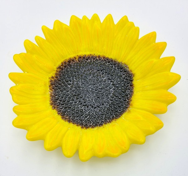 Sunflower Bowl by Kathy Kollenburn