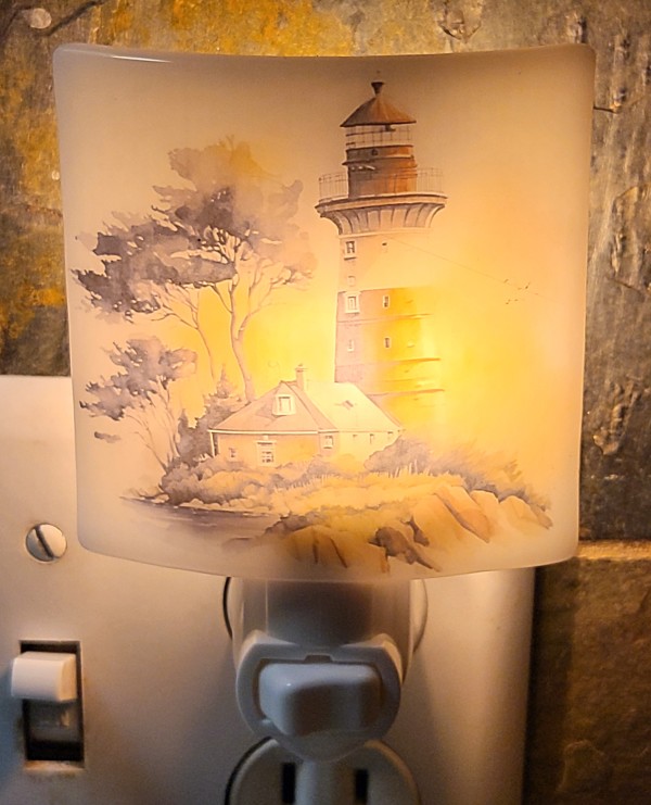 Nightlight-Lighthouse by Kathy Kollenburn