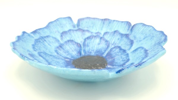 Poppy Dish-Himalayan Blue Poppy by Kathy Kollenburn