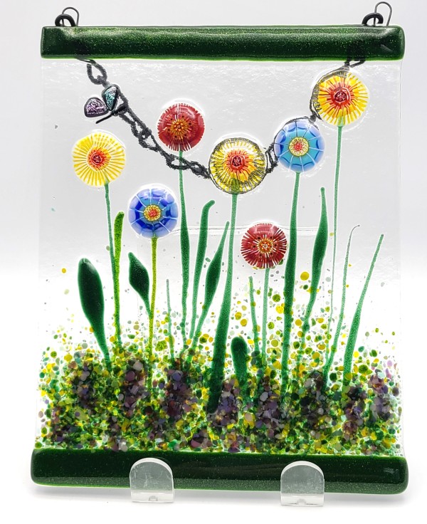 Garden Hanger-Happy Flowers by Kathy Kollenburn