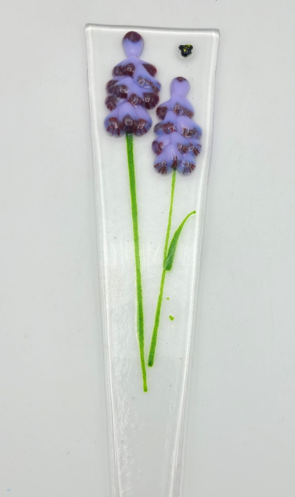Plant Stake-Purple Foxglove by Kathy Kollenburn