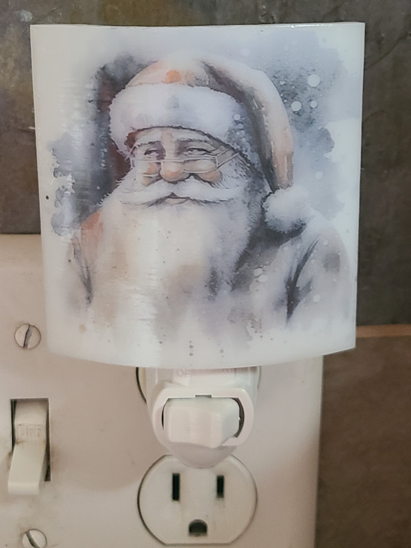 Nightlight-Santa by Kathy Kollenburn