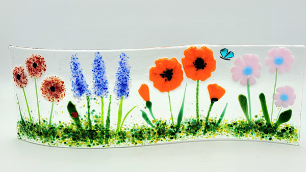 Garden Curve-Floral Standup by Kathy Kollenburn