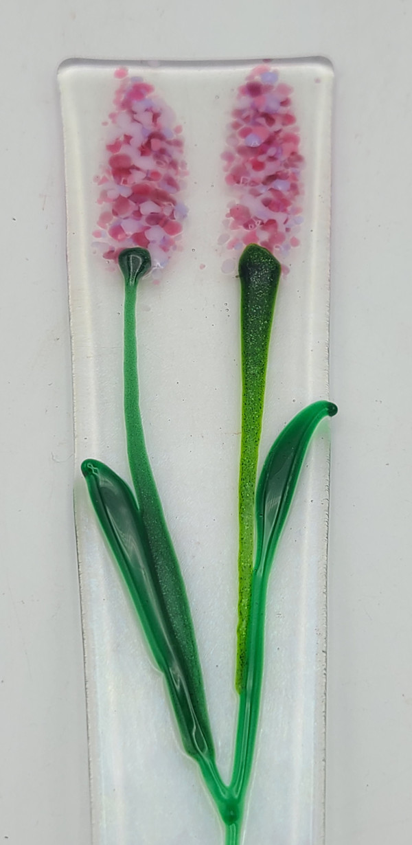 Plant Stake-Pink Spire Flowers by Kathy Kollenburn