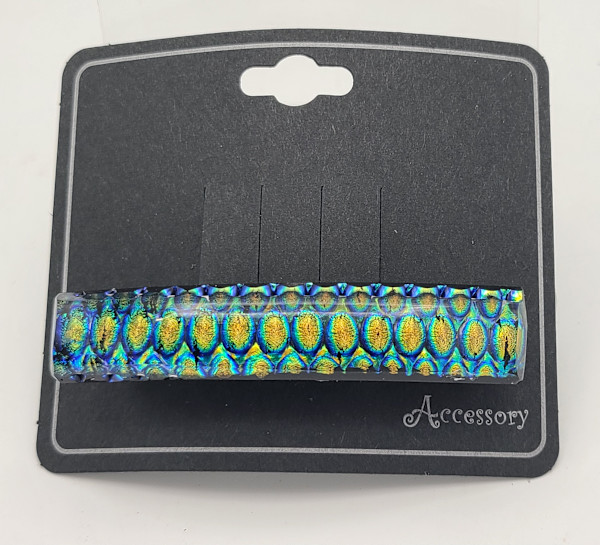 Barrette-Bubble Dichroic by Kathy Kollenburn
