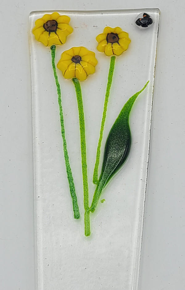 Plant Stake-Sunflowers by Kathy Kollenburn