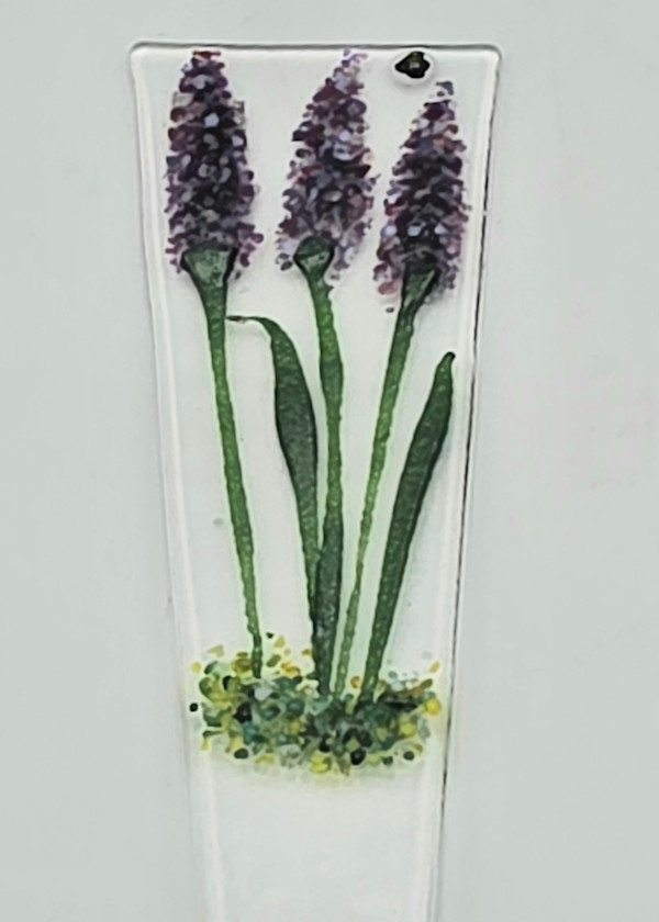 Plant Stake-Lavender Trio by Kathy Kollenburn