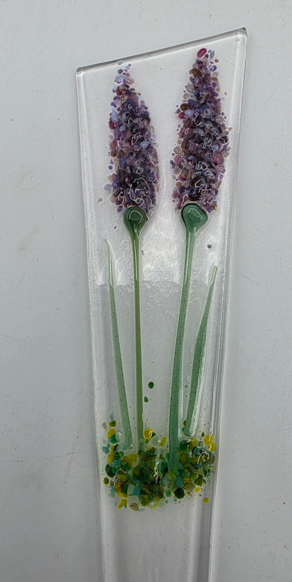 Plant Stake-Lavender Duo by Kathy Kollenburn